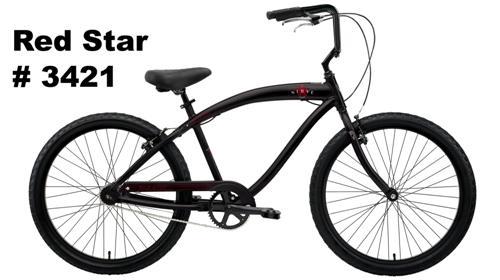 Recalled Red Star #3421 bicycle