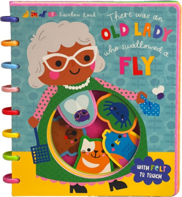 Libro There Was an Old Lady Who Swallowed a Fly retirado del mercado