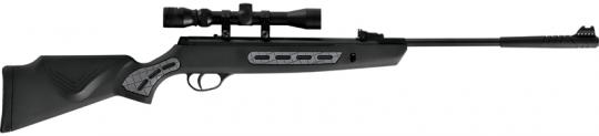 Recalled Striker air rifle - Black showing location of rear grip and forearm grip