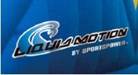 The “Liquid Motion by Sportspower” logo is on recalled waterslides