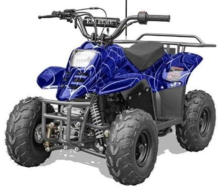 Recalled Rex110 Youth ATV – Spider Blue