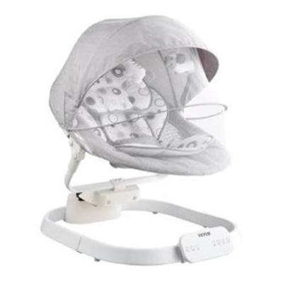 Recalled Vevor Baby Swing in White/Gray with White Base and Mosquito Net, Model Number BB501K