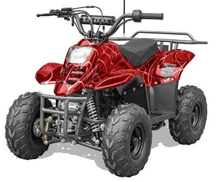 Recalled Rex110 Youth ATV – Spider Red
