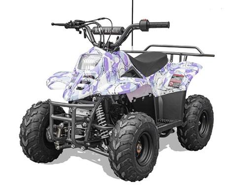 Recalled Rex110 Youth ATV – Purple Camo