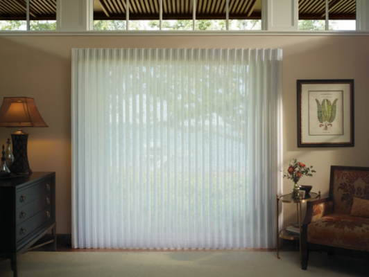 Recalled privacy sheer blinds