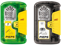 Recalled DSP Sport (green/yellow) and DSP Pro Avalanche Transceivers (black/yellow)