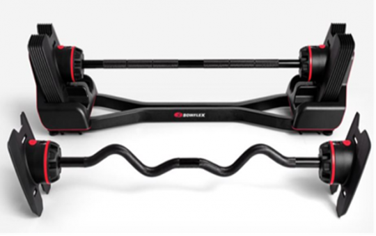 SelectTech 2080 Barbell with Straight Bar and Curl Bar