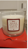 Recalled Melaleuca’s Revive thee-wick warm spiced latte soy candle