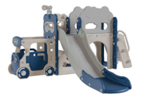 Slide Playset, Model WPX-4, with the Vehicle-Shaped side component.