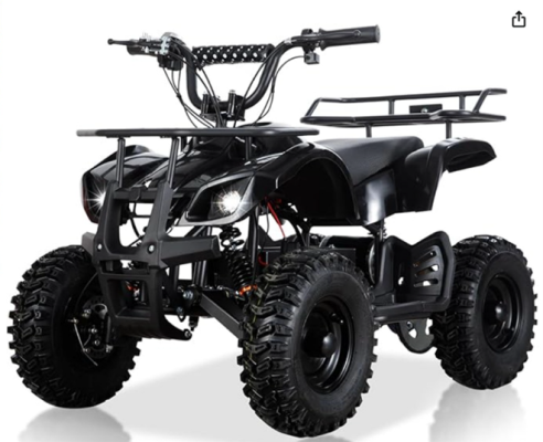 MOEYURO Youth ATV – Black