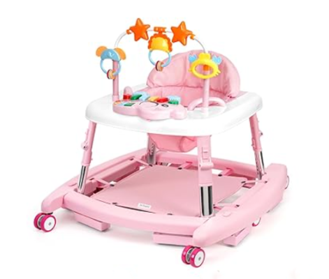 Wolfcode Infant Walker - pink/white