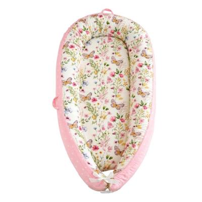 Recalled Belivium Baby Lounger - Pink Butterfly and Plant