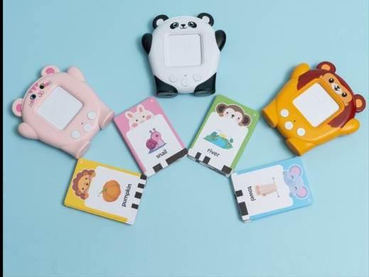 Recalled TheKiddoSpace Talking Flash Card Toy – animal-shaped