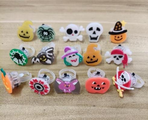 Recalled Gavoyeat Halloween Light-Up Rings Party Favors