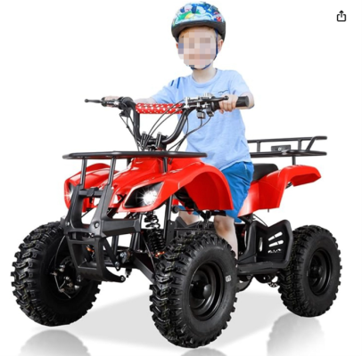 MOEYURO Youth ATV – Red