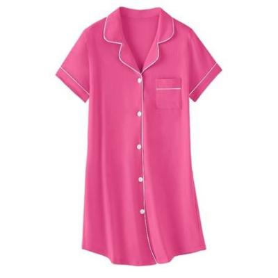 Recalled Umeyda Shortsleeve Nightgown – Hot Pink