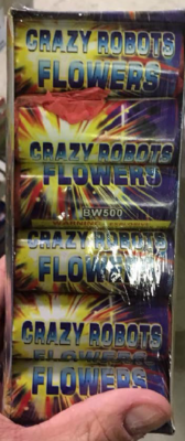 Crazy Robot Flowers