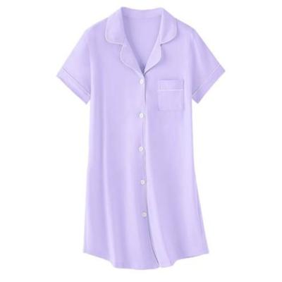 Recalled Umeyda Shortsleeve Nightgown – Purple