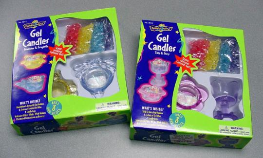 Picture of recalled Gel Candle Kits
