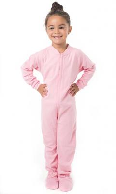 Pink Children’s Footed Pajamas
