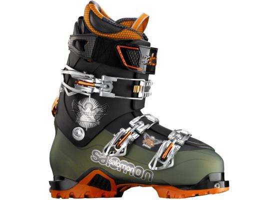 Ski Boot Sole Pads with Steel Inserts and All-Terrain Ski Boots