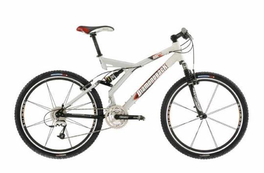 Recalled 2001 Diamondback XSL-Race Mountain Bicycle