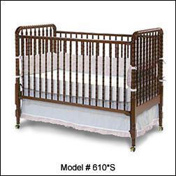 Recalled Drop-Side Crib; the * represents any of the 610 models
