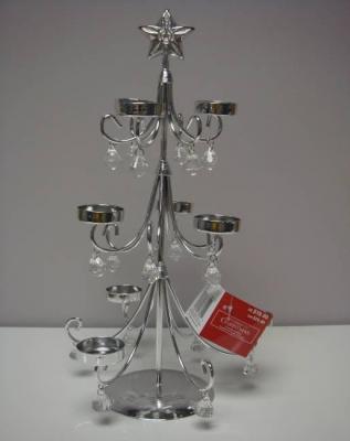 Recalled Silver Tree Tealight Candle Holder
