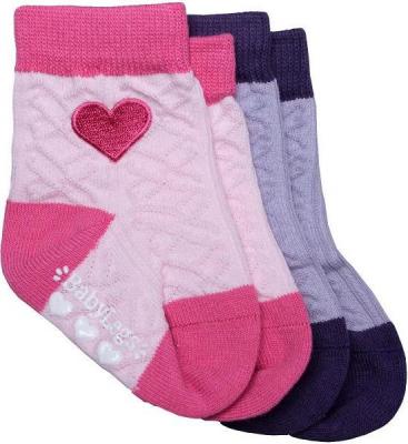 Recalled Baby Socks with Heart Appliqué