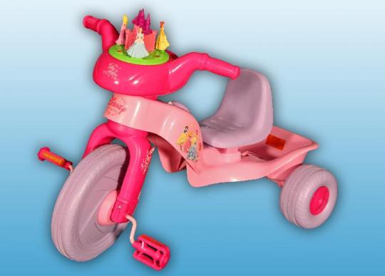 Recalled Disney Racing Trike with Castle Display on Handlebar