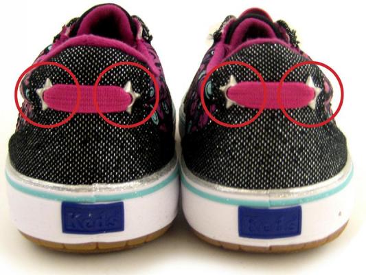 KEDS Girls' Shoes (back)
