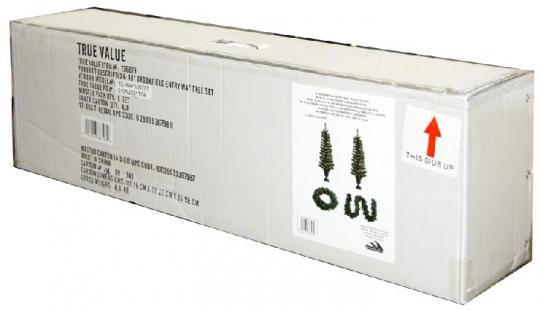Brookfield Entry Way Tree Sets Packaging