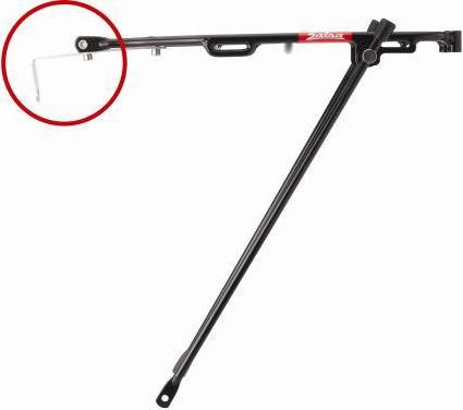 Salsa Minimalist Rack with mounting strap circled