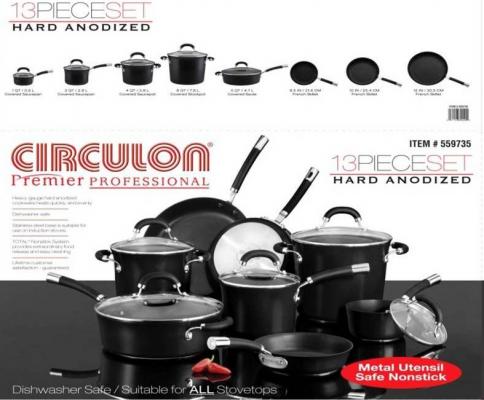Circulon Premier Professional 10-Piece Non-Stick Cookware Set