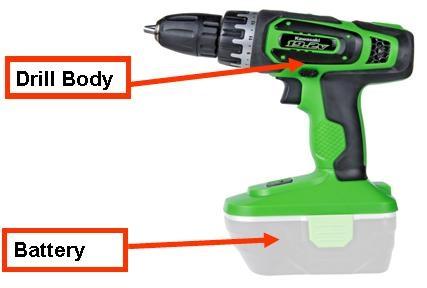 Kawasaki cordless drill