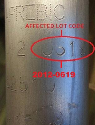 Surly bicycle fork date code