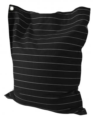 Striped Black & White Anywhere Lounger 199-B014