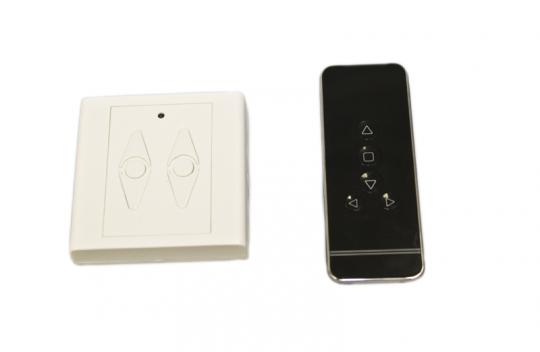 Insolroll wall switch and remote transmitter