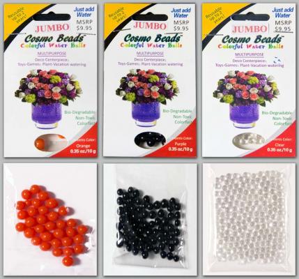 Eco-Novelty Recalls Jumbo Size and Jumbo Multipurpose Cosmo Beads