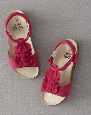 JP Boden pink girls’ sandals