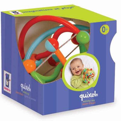 Manhattan Group Quixel baby rattle in product box