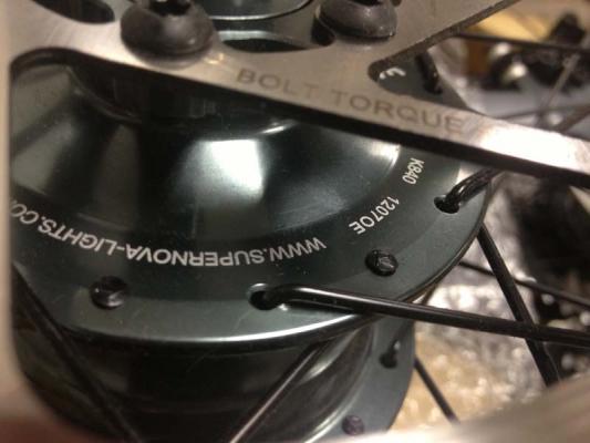 Specialized Hub Close Up