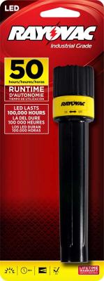 Rayovac LED Industrial flashlight Model ILED2AA