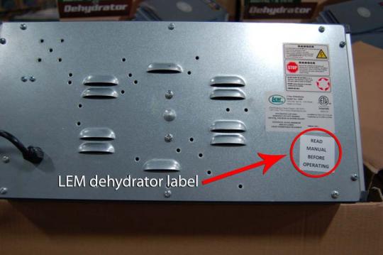 Lem 5 Tray Dehydrator