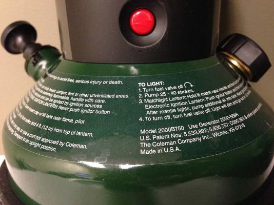 Coleman Recalls Northstar Lanterns |