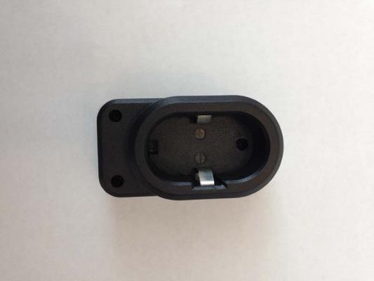 Battery charger adapter (bottom view)