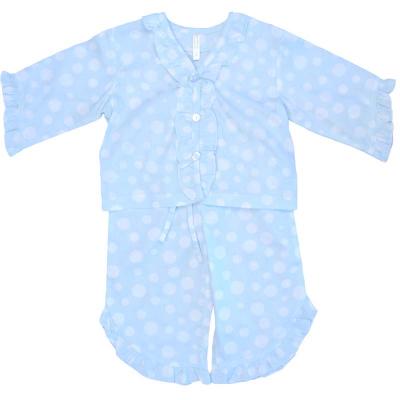 Empress Arts blue dot children’s pajamas