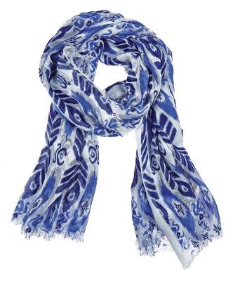 Julie Vos Sierra women’s Sierra scarf – blue/purple