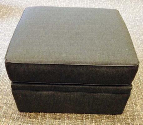 Rowe Furniture Dalton-style ottoman