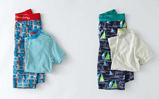 Johnnie B boys’ pajamas with shorts and top